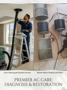 AC Duct cleaning Dubai and Motor Replacement