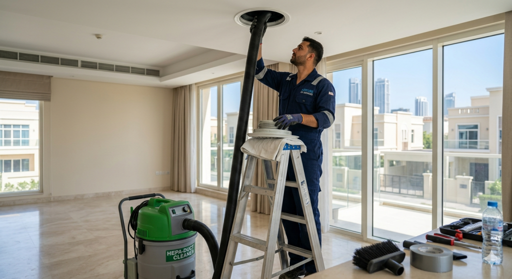 AC Duct cleaning image