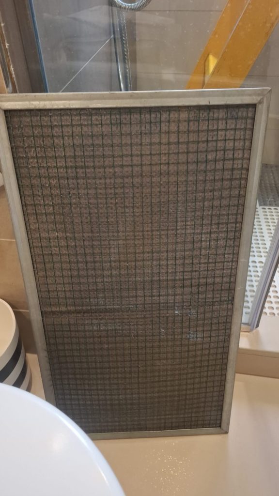 AC not cooling Damac Hills villa technician checking split AC system
